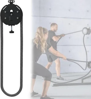 Thuisgym Touwapparaat Katrolsysteem 4 m Zwart