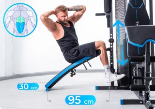 THUNDER® PUNCH Krachtstation Multistation Fitnessapparaat