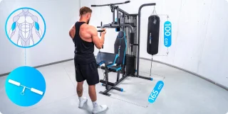 THUNDER® PUNCH Krachtstation Multistation Fitnessapparaat