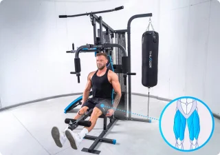 THUNDER® PUNCH Krachtstation Multistation Fitnessapparaat