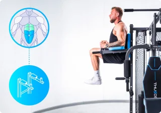 THUNDER® PUNCH Krachtstation Multistation Fitnessapparaat