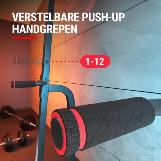 Thuys Squat Rack Half Rack Zwart