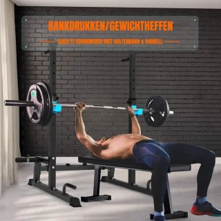 Thuys Squat Rack Half Rack Zwart