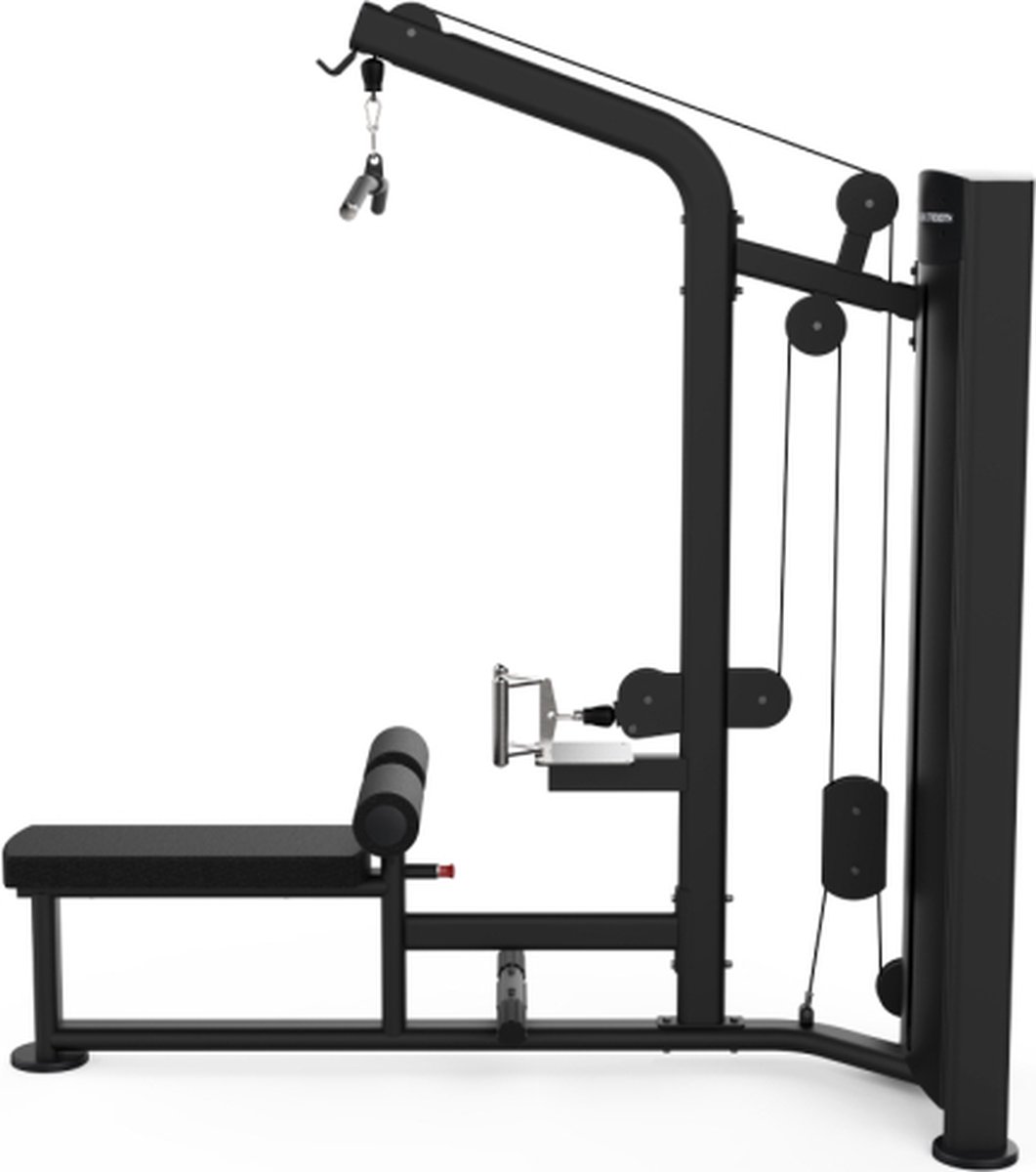 Wat vinden we goed aan de Titanium Strength Black Series Lat Pulldown & Seated Row