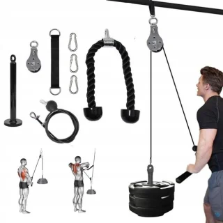 Tojato Krachttrainingsuitbreiding — eenvoudige kabeltrainer voor thuis