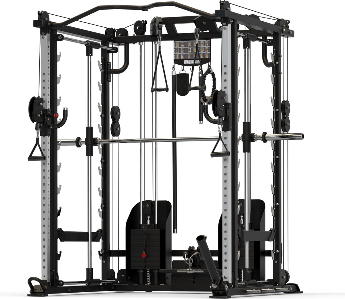 De Toorx ASX-9000 3D Smith Machine Professional in één oogopslag