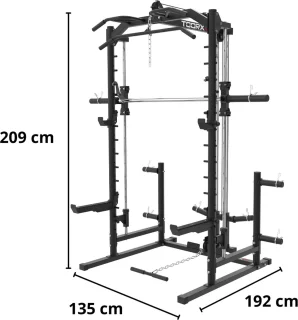 Toorx Fitness WLX-90S Power Rack met Smith Machine