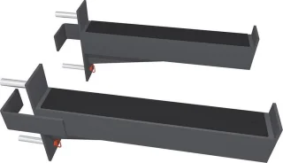 Toorx Wall Rack WLX-2800 Zwart