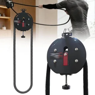 Touwtrainer kabelmachine thuissportschool zwart
