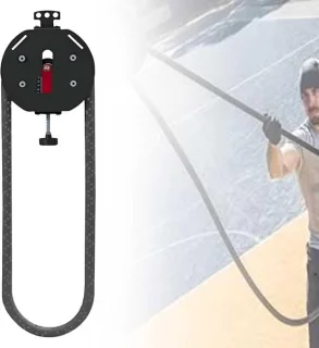 Touwtrainer katrolmachine zwart