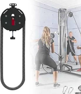 Touwtrainer thuisfitness 76 kg zwart