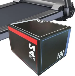 Trainingsbox Fitnesskubus 40x50x60 cm Zwart