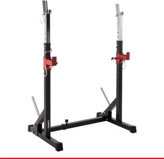 Trainingsstation met verstelbare halterhouders