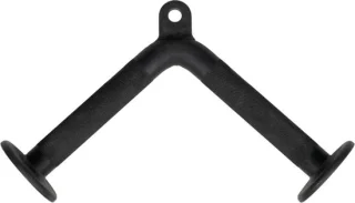 Triceps bar pushdown greep M zwart