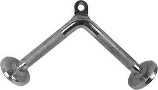 Triceps Pressdown Bar V-greep - Krachtstation - Zilver