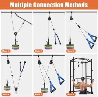 Triceps Pulley Systeem - Kabelstation Accessoire