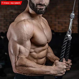 Triceps Trekkoordset - Fitnessaccessoire