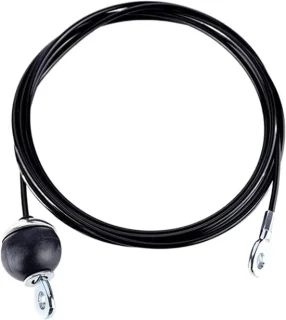 Tricepstouw - Fitnesskabel 3 m - Zwart
