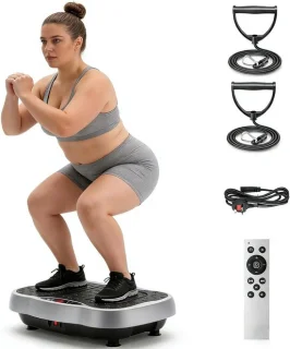 Trillingsplaat oefenmachine - fitness platform