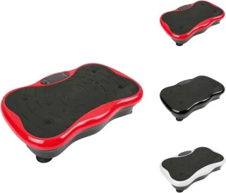 Trilplaat fitness - wipplatform - 53x32.5x12cm - zwart