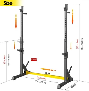 Tumex Squat Rack Power Rack Halterrek
