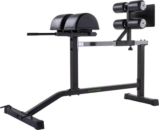 Tunturi GH10 Glute Ham Developer — compact, robuust en veelzijdig