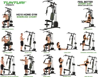 Tunturi HG10 Krachtstation Home Gym