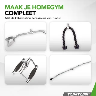 Tunturi Lat Pulldown Bar 70cm Multigrip