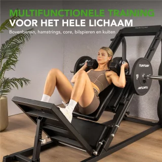 Tunturi LP60 Leg Press/Hack Squat Krachtstation