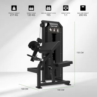 Tunturi Platinum Bicep Curl Krachtstation