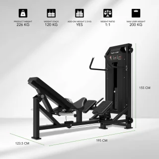 Tunturi Platinum Hip Thrust Krachtstation