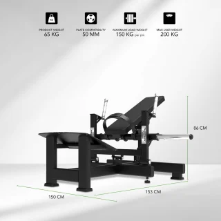 Tunturi Platinum Hip Thrust Krachtstation V-series