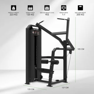 Tunturi Platinum Lat Pulldown V-Series