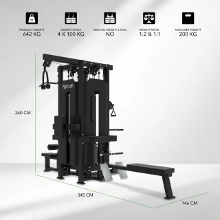 Tunturi Platinum Multi Station Krachtstation V-series