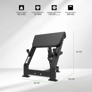 Tunturi Platinum Preacher Curl Krachtstation V-series