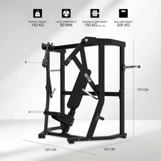 Tunturi Platinum Wide Chest Press Krachtstation