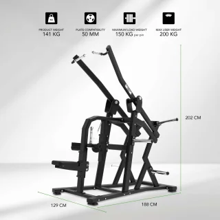 Tunturi Platinum Wide Lat Pulldown Krachtstation V-Series