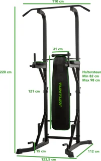 Tunturi PT60 Power Tower multifunctioneel fitnessstation