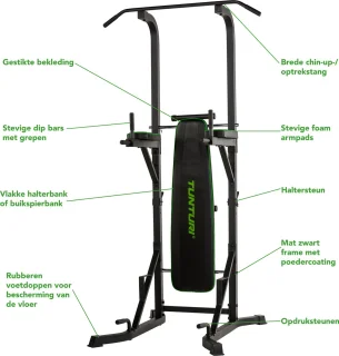Tunturi PT60 Power Tower multifunctioneel fitnessstation