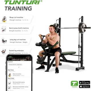 Tunturi SM60 Halterbank Smith Machine