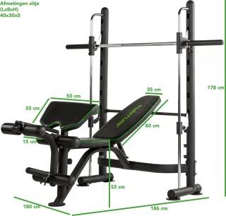 Tunturi SM60 Halterbank Smith Machine