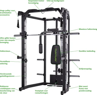Tunturi SM80 Smith Machine Krachtstation