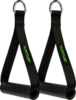 Tunturi strap handles per paar zwart review