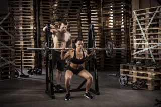 Tunturi WT40 Squat Rack