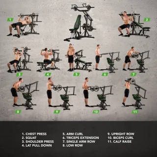 Tunturi WT80 Krachtstation Compact Homegym