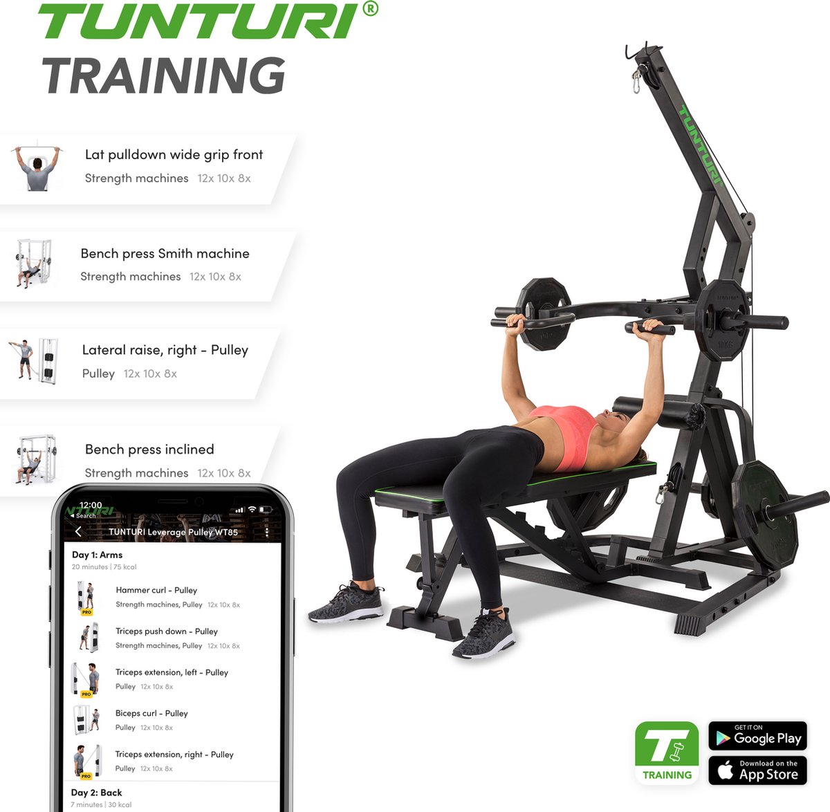 Wat vinden we goed aan de Tunturi WT85 Home Gym Krachtstation
