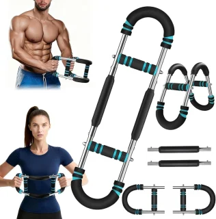 U-vormige Instelbare Borsttrainer 30–50 kg