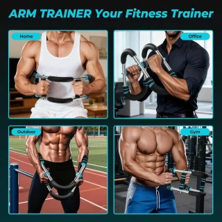 U-vormige Instelbare Borsttrainer 30–50 kg