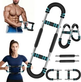 U-vormige Instelbare Borsttrainer 30–50 kg