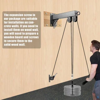 Universeel Katrolsysteem Thuisgym - Kabelmachine